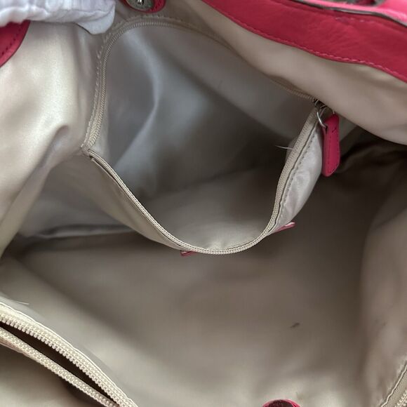 COACH Campbell Belle Pink Leather Carryall Shoulder Bag F24961 - Picture 7 of 7